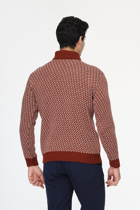 Regular Fit Pullover Orange