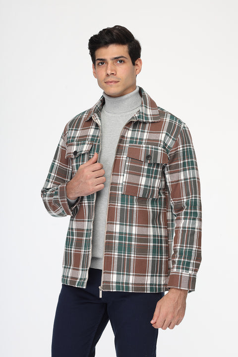 Over Size Over Shirt Brown