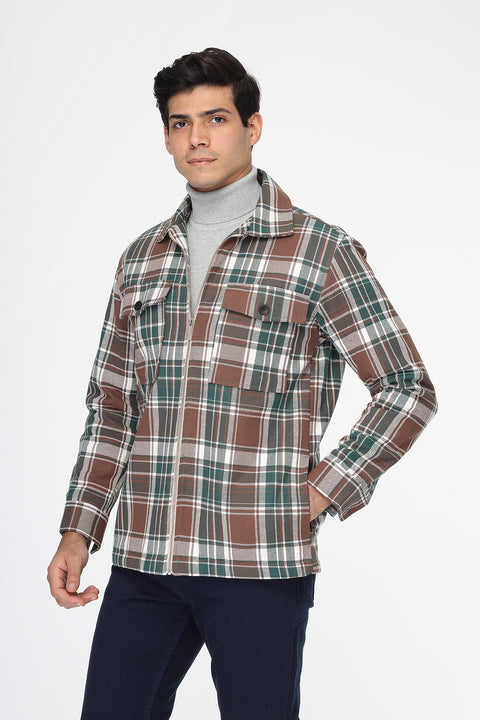Over Size Over Shirt Brown