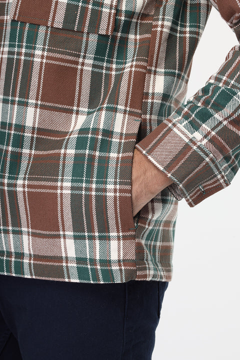 Over Size Over Shirt Brown