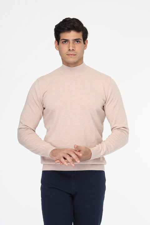 Regular Fit Pullover Beige