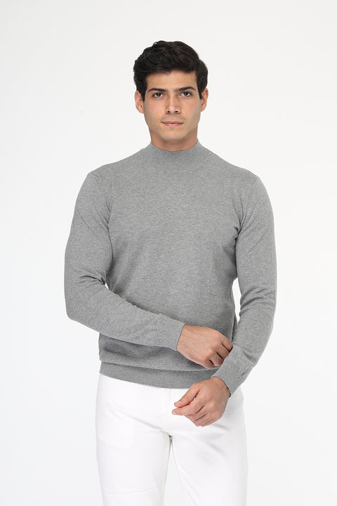Regular Fit Pullover Gray