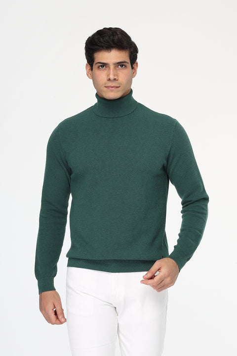 Regular Fit Pullover Green