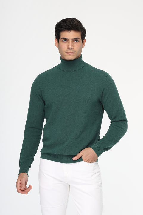 Regular Fit Pullover Green