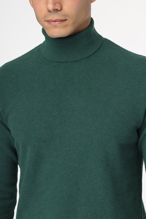 Regular Fit Pullover Green