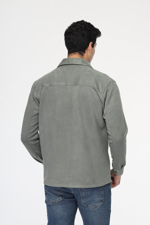 New Fit Over Shirt Light Green