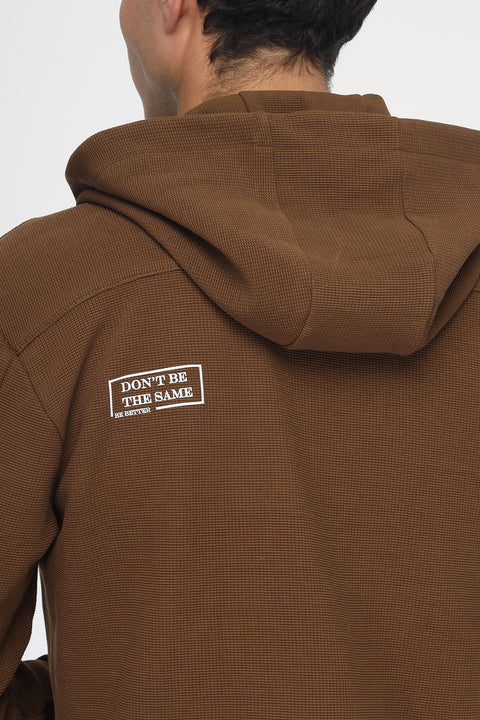 Regular Fit Over Shirt Brown