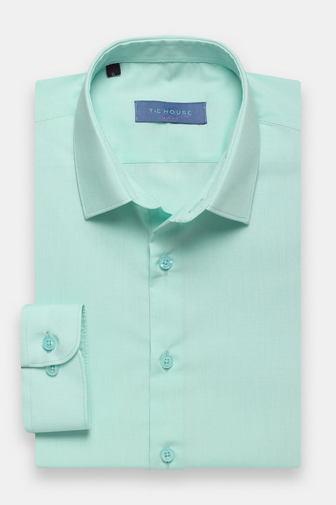 Classic Shirt Slim fit Light Green