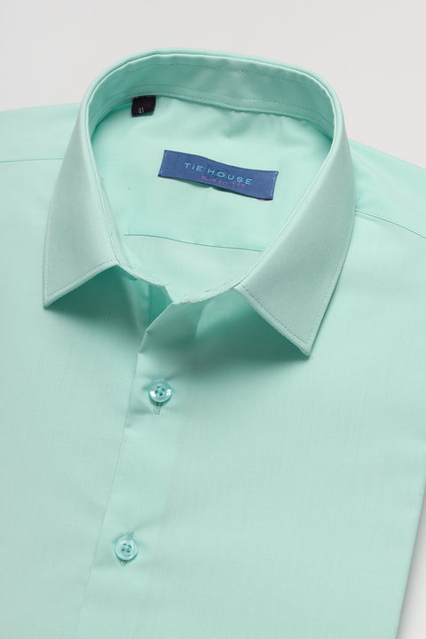 Classic Shirt Slim fit Light Green