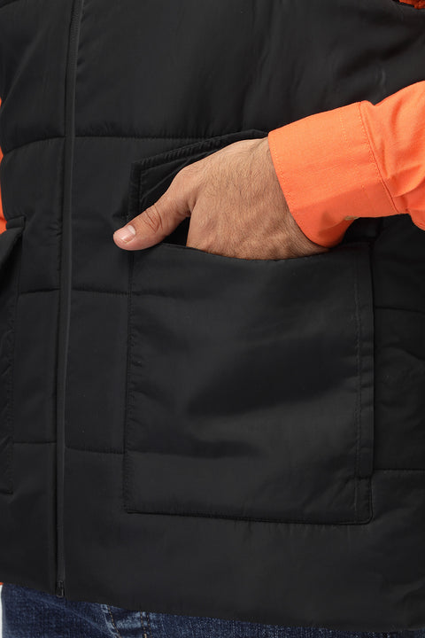 Regular Fit Vest Black