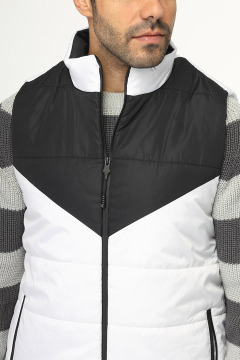 Regular Fit Vest White