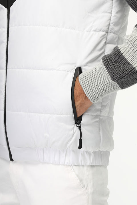Regular Fit Vest White