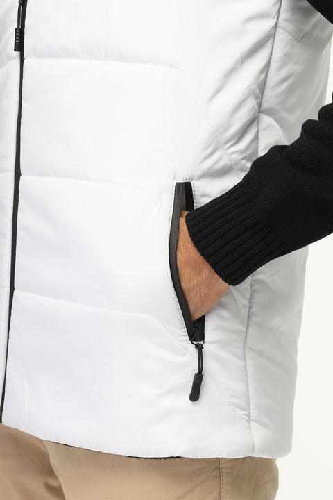 Regular Fit Vest White