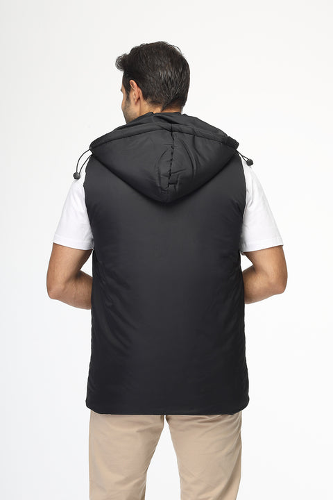 Regular Fit Vest Black