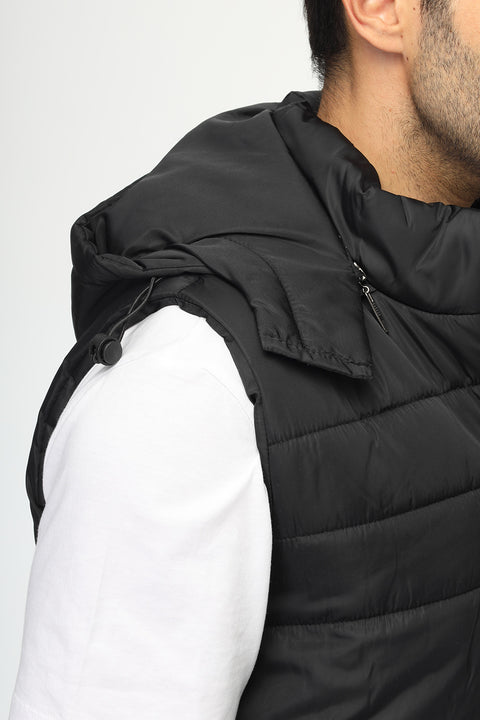 Regular Fit Vest Black