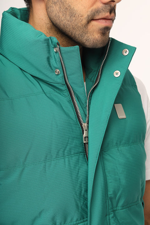 Slim Fit Vest Light Green