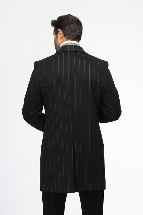 Regular Fit Coat Black