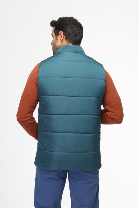 Regular Fit Vest Green