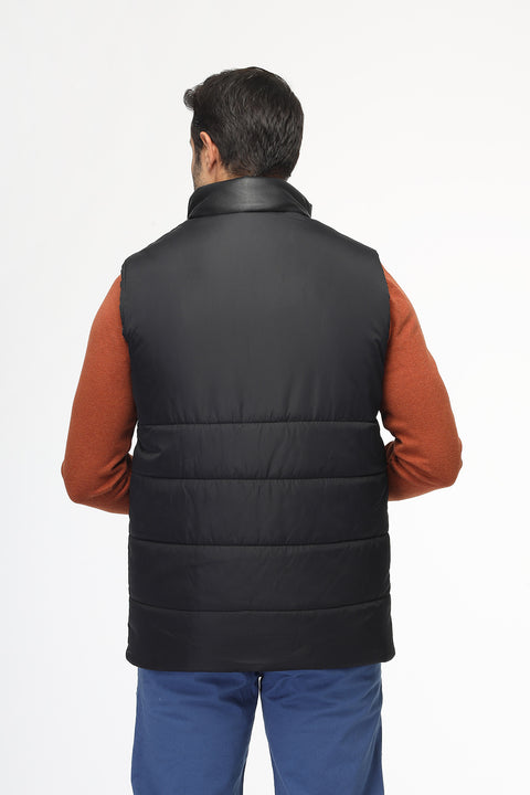 Regular Fit Vest Black