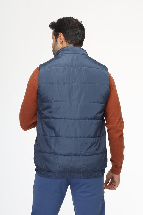 Regular Fit Vest Light Blue