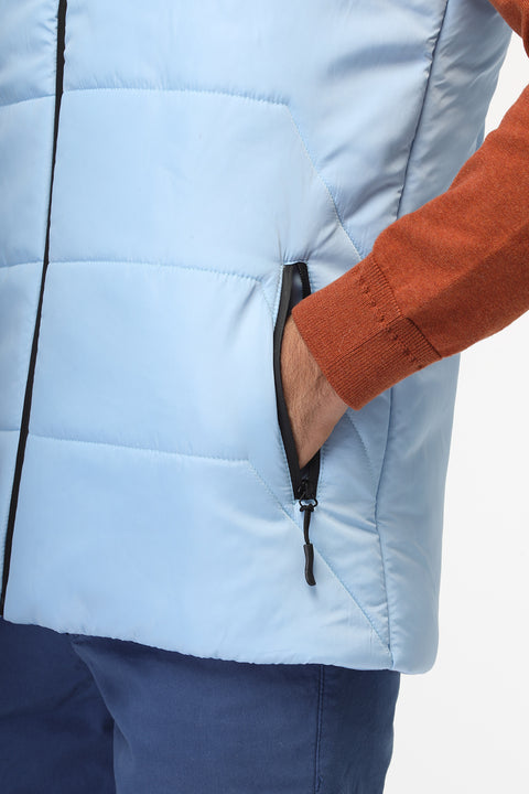 Regular Fit Vest Light Blue