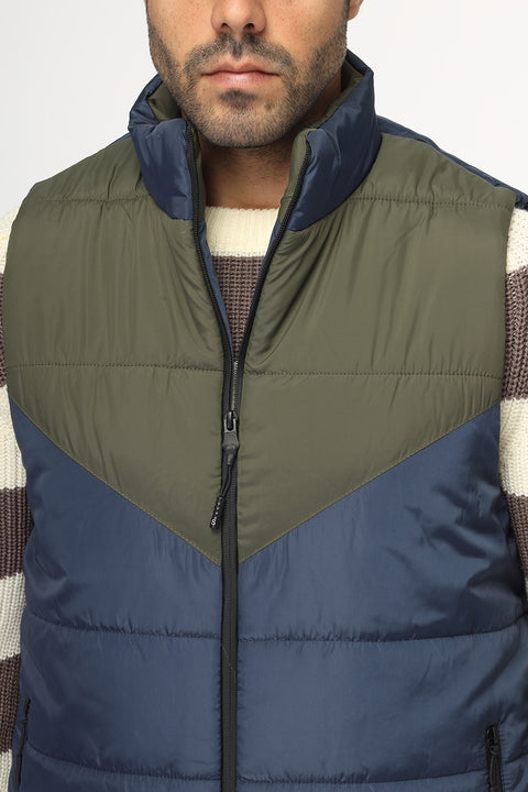 Regular Fit Vest Green