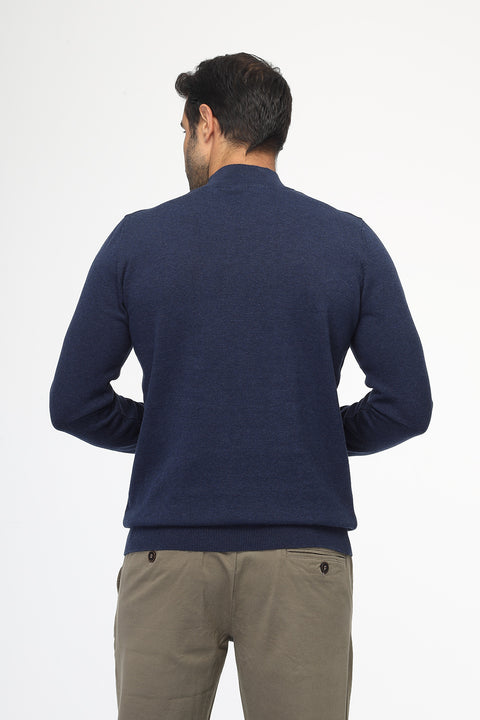 Regular Fit Pullover Dark Blue
