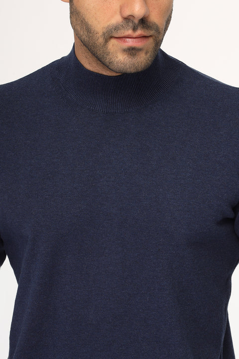 Regular Fit Pullover Dark Blue