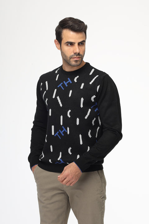 Regular Fit Pullover Black
