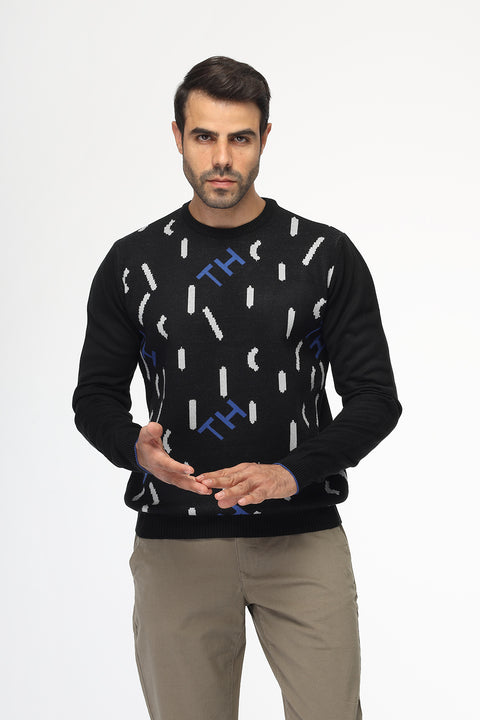 Regular Fit Pullover Black