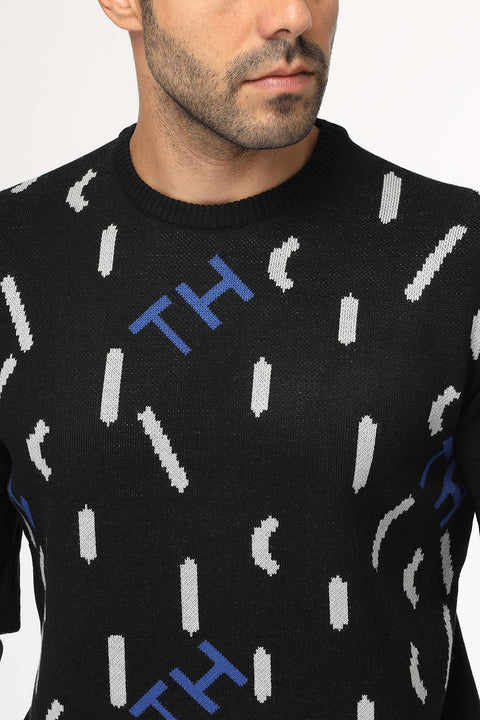 Regular Fit Pullover Black
