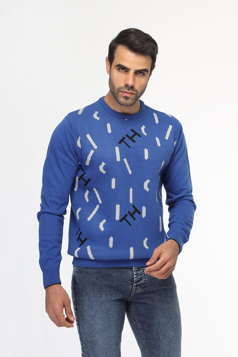 Regular Fit Pullover Blue
