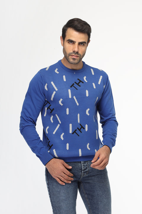 Regular Fit Pullover Blue