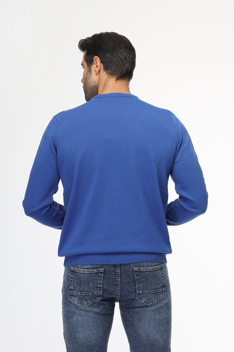 Regular Fit Pullover Blue