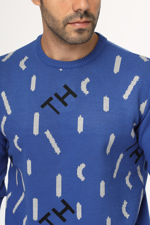 Regular Fit Pullover Blue