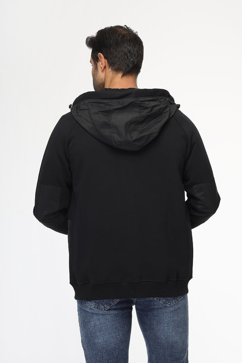 Regular Fit Sweat Shirt Black