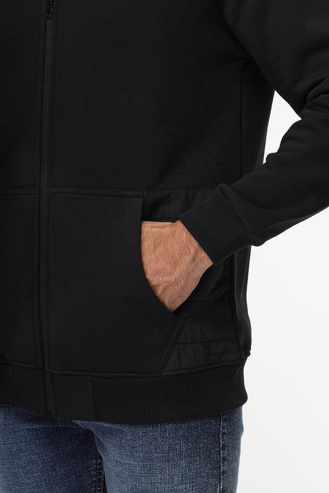 Regular Fit Sweat Shirt Black