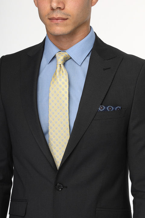 Slim Fit Suit Gray