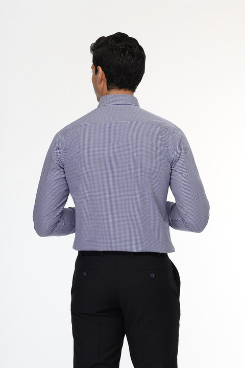 Slim Fit Shirt Dark Blue