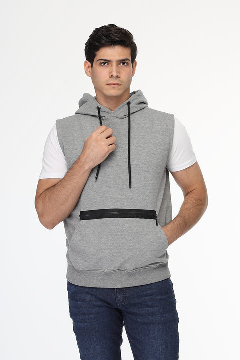 Regular Fit Vest Gray