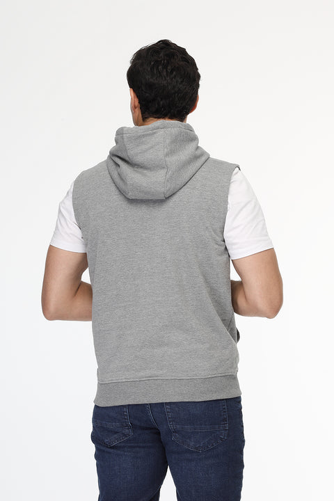 Regular Fit Vest Gray