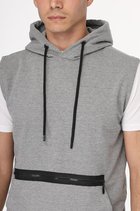 Regular Fit Vest Gray