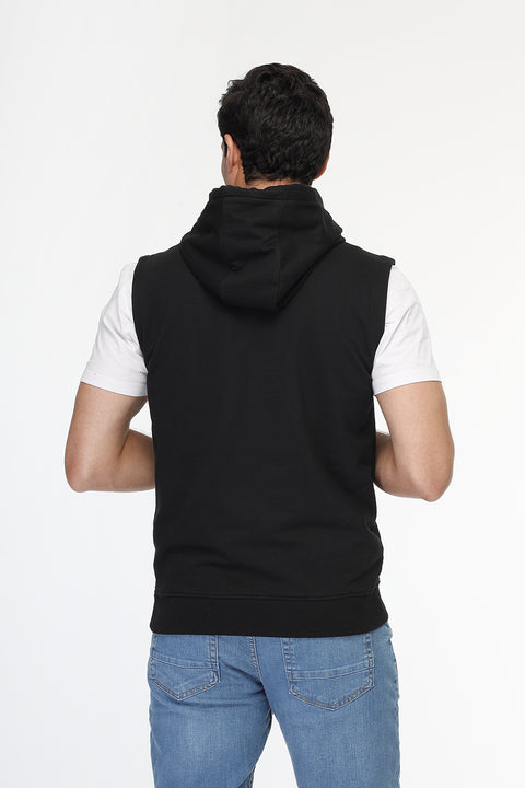 Regular Fit Vest Black