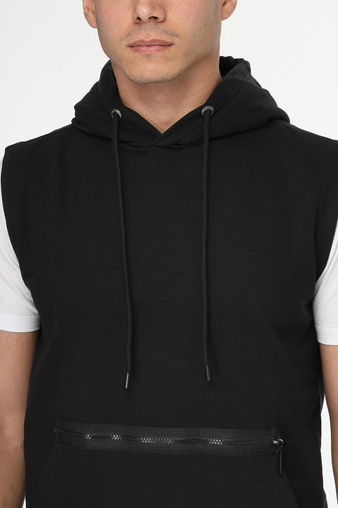 Regular Fit Vest Black