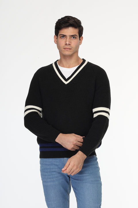Regular Fit Pullover Black