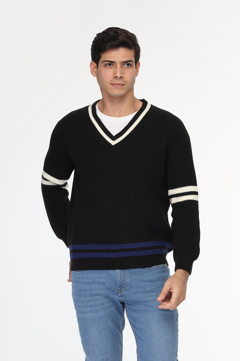 Regular Fit Pullover Black