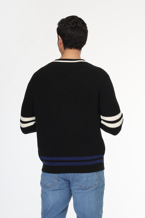 Regular Fit Pullover Black
