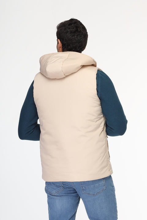 Regular Fit Vest Beige