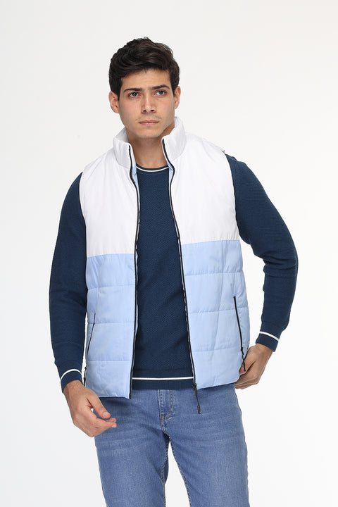 Regular Fit Vest White