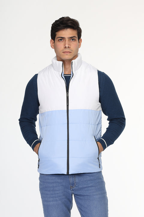 Regular Fit Vest White